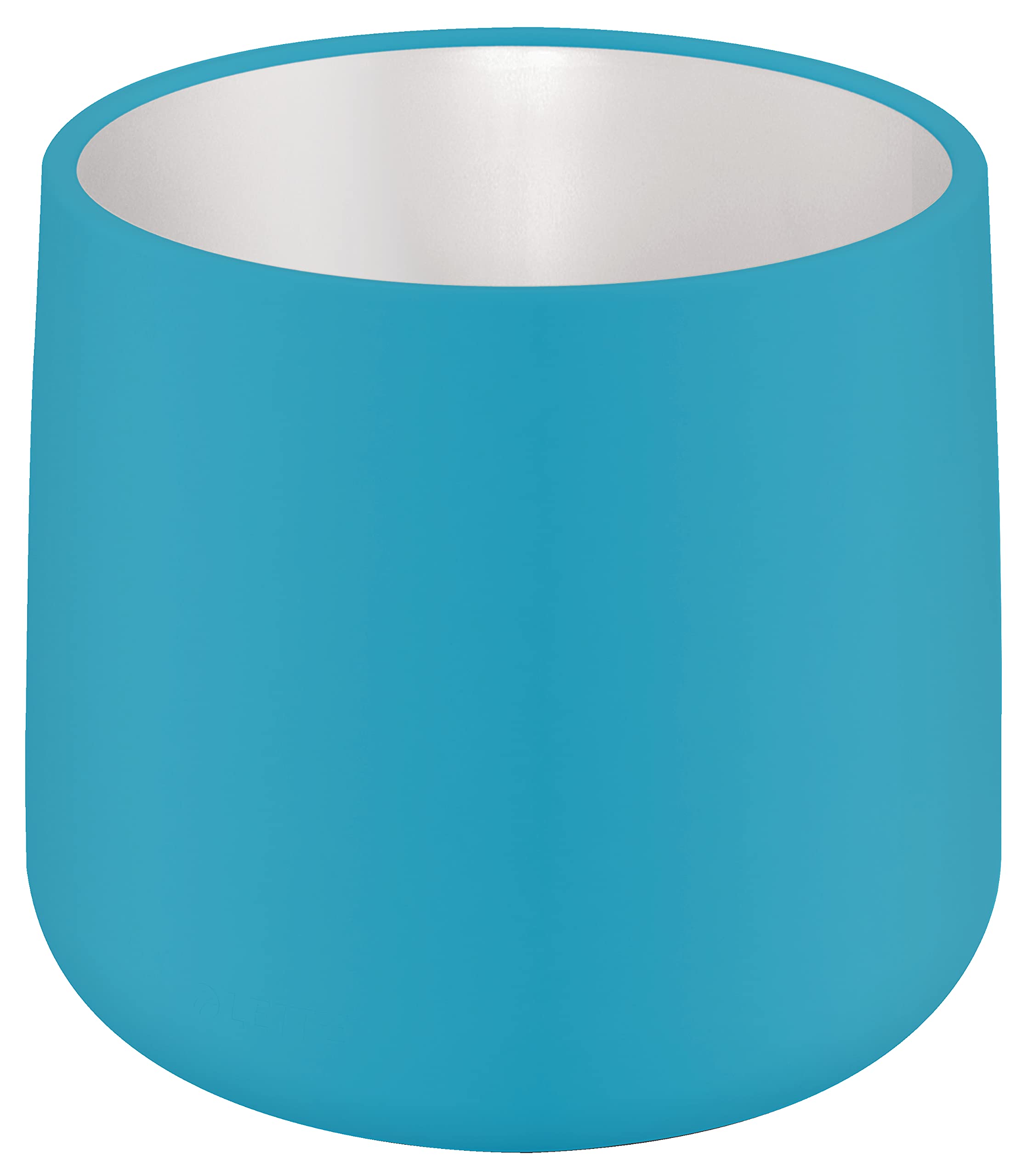 Leitz Ceramic Plant Pot, Indoor Modern Potted Plant Holder For Home/Office, Stylish Contemporary Bright Desktop Or Tabletop Planter, Cosy Range, Calm Blue, 53310061