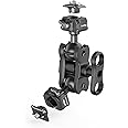 SmallRig Quick Release Ballhead Magic Arm 360° Rotation Articulating Magic Arm with 1/4" Screw, Drop-in HawkLock Camera Clamp for Field Monitor, Camera, Light, Max Load of 5kg, Aluminum Alloy - 3515C