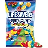 LIFE SAVERS Gummies, Collisions Gummy Candy Snacks, Chewy Candy, 7 Ounces | Chewy LifeSavers Gummies Collisions gummy candy for anytime snacking, candy lovers, travel snack, home, office