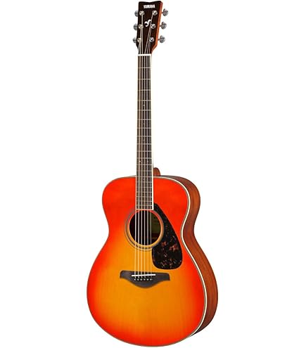 Yamaha FS820 Small Body Acoustic Guitar, Turquoise : Amazon