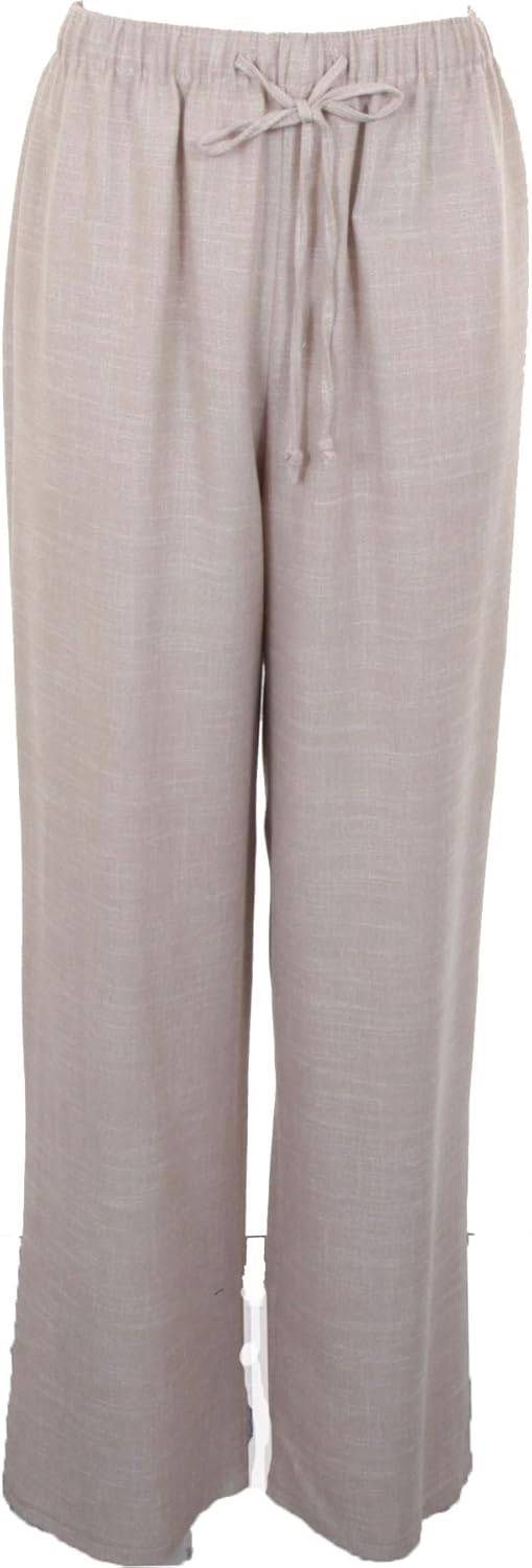 white linen trousers size 22