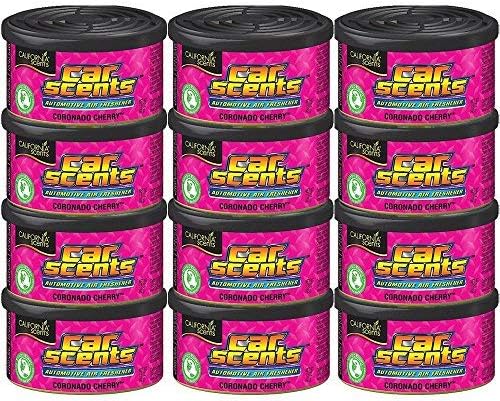 California Scents CCS-007 Air Freshener Cherry Scent, Coronado Cherry, 12 units, Pink, 42 g (Pack of 12) - Image 4