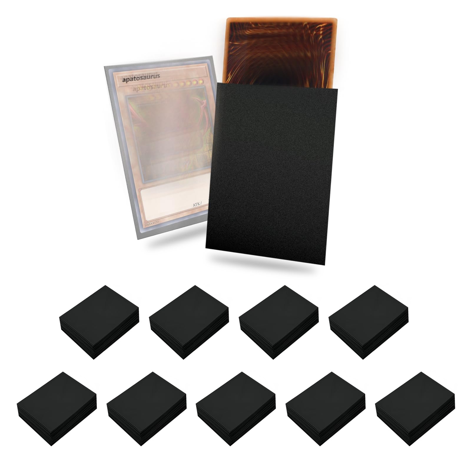 450 Pcs Card Sleeves, Standard Size 66 x 91 mm Trading Card Sleeves Card Toploaders Soft Card Protector Sleeves for Trading Cards Sports Cards Game Cards