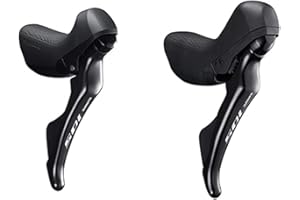 Shimano 105 ST-R7000 105 Double Mechanical 11-Speed STI levers, Pair, Black
