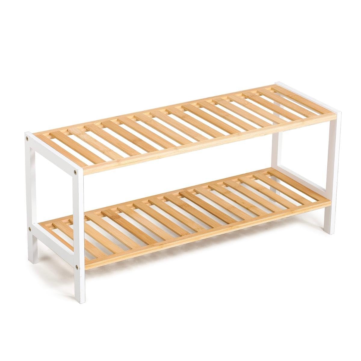 VINTHERA Moa Bamboo Shoe Rack, 69 x 24.5 x 31 cm