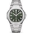 LACZ DENTON Pagani Design PD1728 Mens Automatic Watches Full Stainless Steel Waterproof 100M Watches for Men Men Mechanical Wristwatches