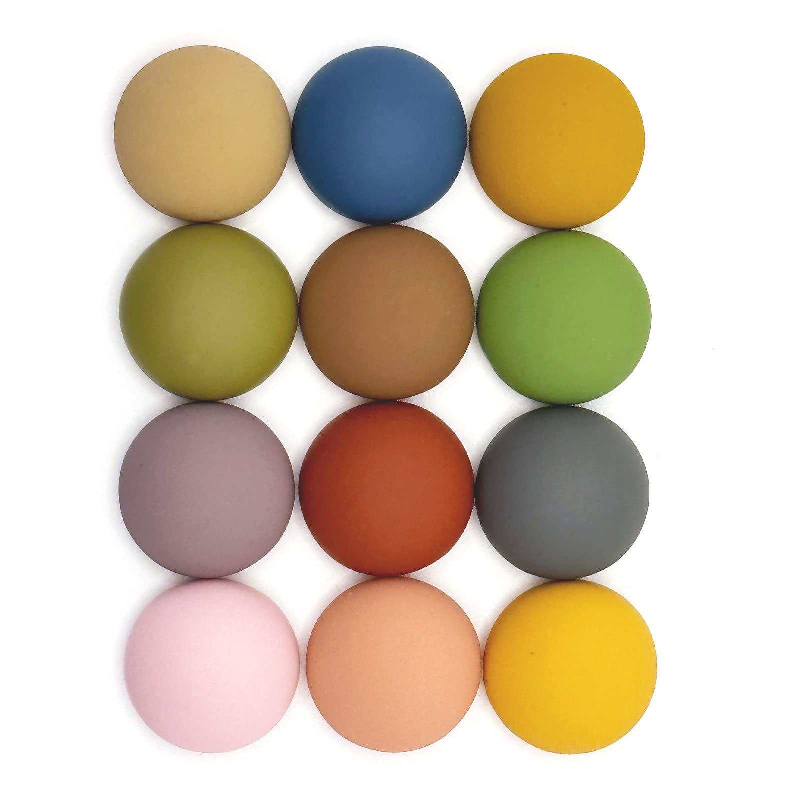 Photo 1 of KROYSEA 12PCS Strong Fridge Magnets, Colorful Decorative Matte Refrigerator Magnets, Cute Classroom Whiteboard Magnets, for Office Classroom Cabinets and Dishwasher