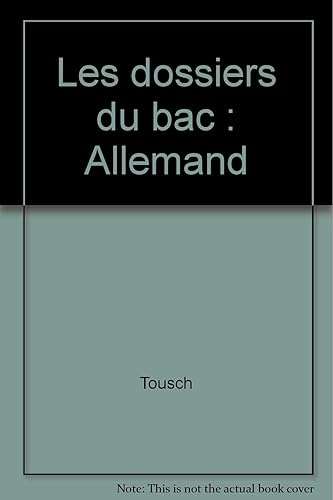 Download Dossiers du bac allemand : 1res et terminales L, ES, S. Livret du professeur PDF