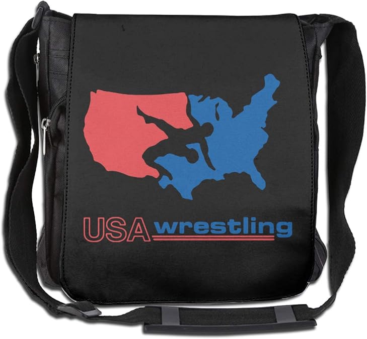 USA Wrestling Students Mens & Womens Unisex Travel Single Shoulder Pack