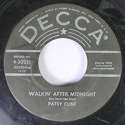 Patsy Cline - Patsy Cline 45 Rpm Walkin