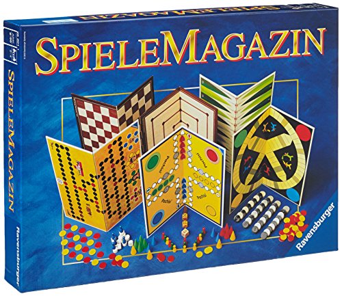Ravensburger 26301 - Spiele Magazin, Spielesammlung mit vielen Möglichkeiten für 2-4 Spieler, Gesellschaftsspiel ab 6 Jahren, die besten Familienspiele