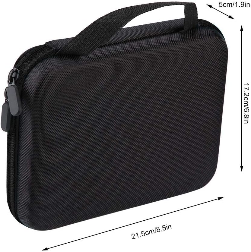 Wifehelper 63 Slots Portable Aromatherapy Essential Oil Storage Bag Case Box Organizer Holder Traveling EVA Carrying(Black) - Image 4