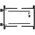Adjust-A-Gate Full Frame Gate Fence Kit, Hardware for Openings 36"-60", Heights 3'-4'