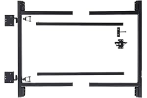 Adjust-A-Gate Full Frame Gate Fence Kit, Hardware for Openings 36"-60", Heights 3'-4'