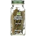 Simply Organic Whole Bay Leaf, 0.14 Ounce Glass Jar, Kosher, Sweet, Earthy Aroma, No ETO, Non GMO