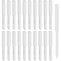 200pcs Perfume Tester Strips, Single Use White Paper Test Strips Portable Blank Fragrance Scent Strips Paper Blotter Test Pap