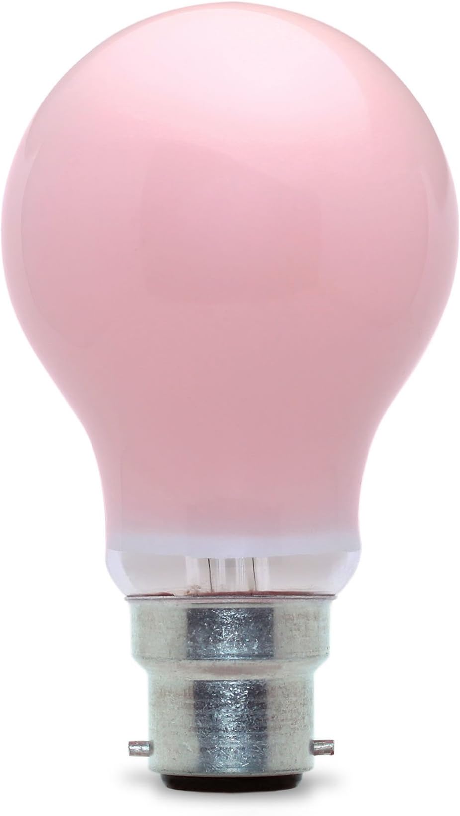 Pack of 10 - 25w BC B22 Bayonet Cap GLS Pink Light Bulbs