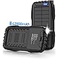 Solar Power Bank,Solar Charger,42800mAh Power Bank,Portable Charger,External Battery Pack 5V3.1A Qc 3.0 Fast Charging…