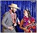 ShinyBeauty 20ftx10ft Sequins Fabric Backdrop Curtain-Royal Blue