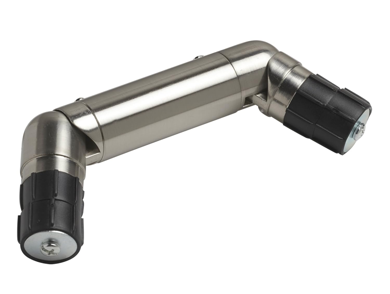 28mm Double Corner Curtain Pole Joint Connector Chrome Amazon