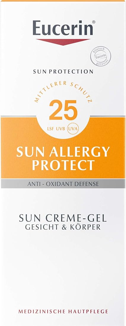 Eucerin Sun Allergy Leb Protection Creme Gel Cream Bsl Spf 50 150ml For Sale Online Ebay