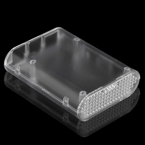 Carcasa Protectora de plástico Duradera para Raspberry pi 2 Caja portátil súper Liviana Carcasa de Carcasa de Carcasa Paperllong