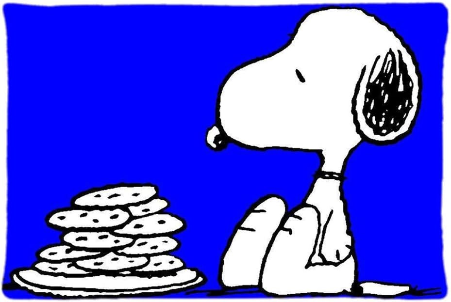 Custom Snoopy Pillowcase Rectangle Pillow Case Standard Size ~ North LU Durable Gift
