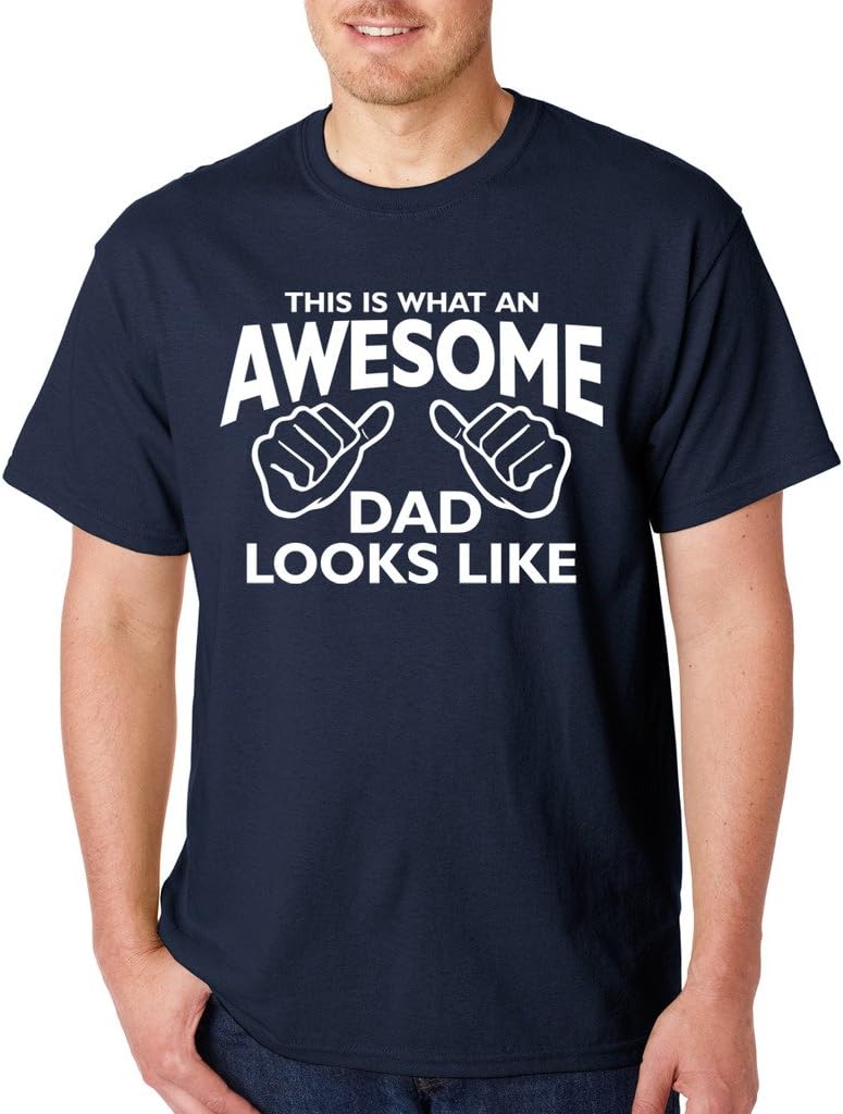 SignatureTshirts Men's This is What an Awesome Dad Looks Like Father's Day T-Shirt