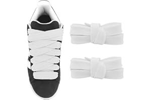 UamGlsob 3/4'' Fat Shoe Laces for Adidas Campus Shoes,36''-63''Length Flat Thick Wide Shoelaces Replacement Laces