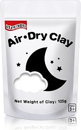 iFergoo Air Dry Clay Ultra Light Modeling White Clay Kids Craft view 1