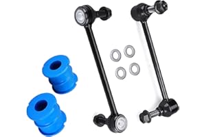 KDSA Front Sway Bar Link Kits and Bushings FITS for Chrysler 300 05-14, for Dodge Challenger 08-15 Charger 06-15 Magnum 05-08 [RWD ONLY], K80822 K80823 K200170 Stabilizer Bar Link Kit & Bushings-4PC Set