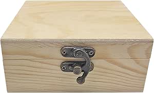 Re-Star Caja de Madera 5.5 x 12 x 12 cm