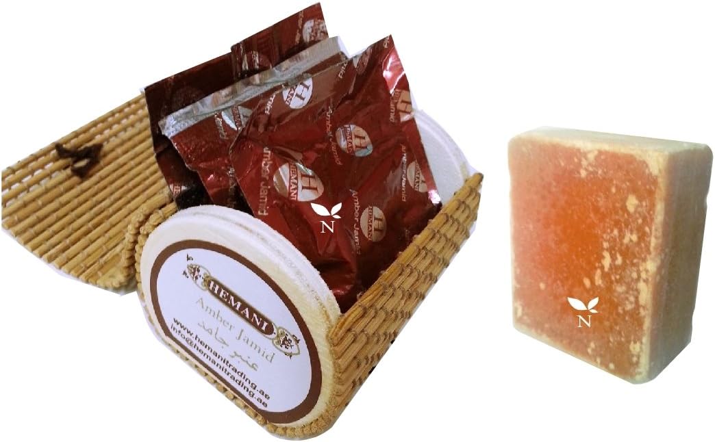 Pure Musk (Musk) – Box- Square of Solid Amber Musk – 100% Natural – 3x10g