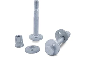 Autoacc Rear Toe Link Alignment Bolts Kit, Rear Camber Bolts Compatible with Chrysler Sebring 200, Dodge Avenger Caliber Durango Journey, Jeep Compass Patriot Grand Cherokee 6508486AA (Pack of 2)