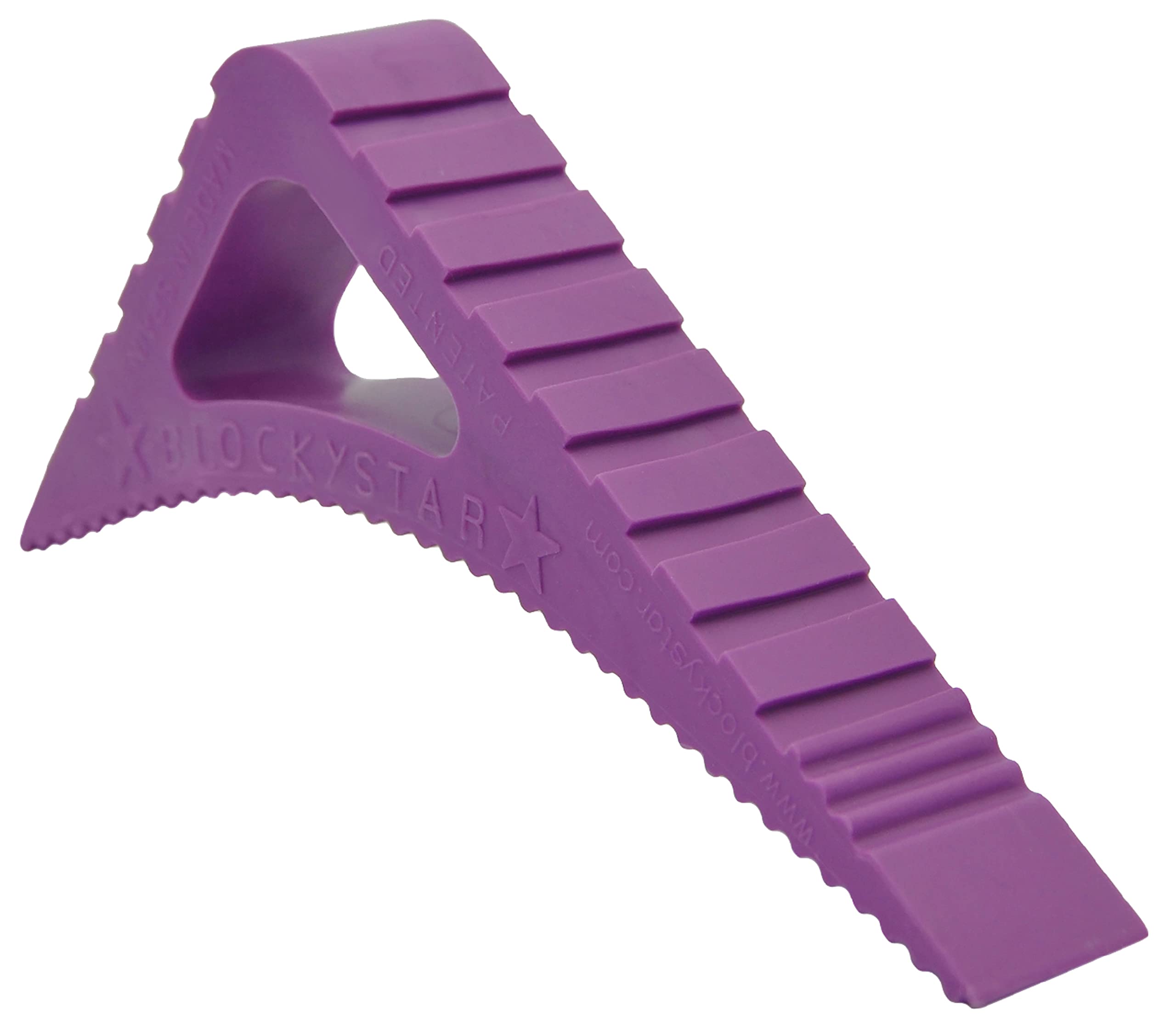 Blockystar Door Stopper & Window Stopper, Rubber Door Stop Flexible, Door Wedge Stopper Award Winning, Decorative Door Stoppers for Bottom of Door Security, Colorful Doorstop Large Door Stopper Wedge