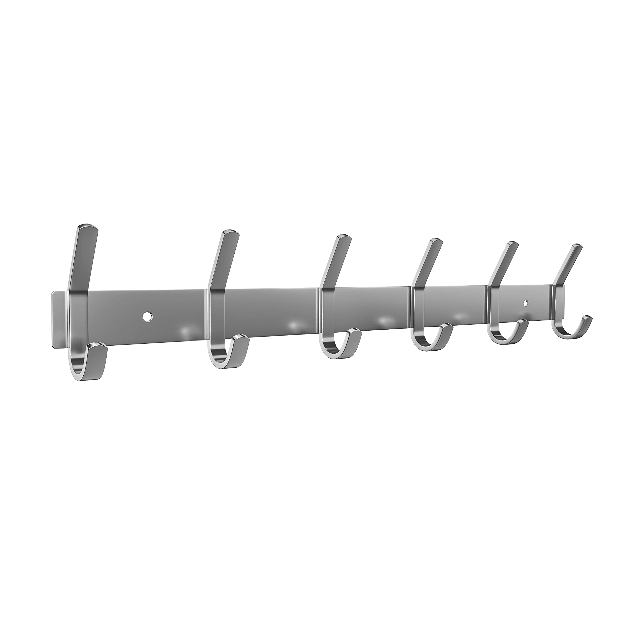 SAYONEYES Coat Rack Wall Mount – Brushed Nickel 17 Inch Stainless