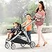 Chicco BravoFor2 Standing/Sitting Double Stroller, Zinc