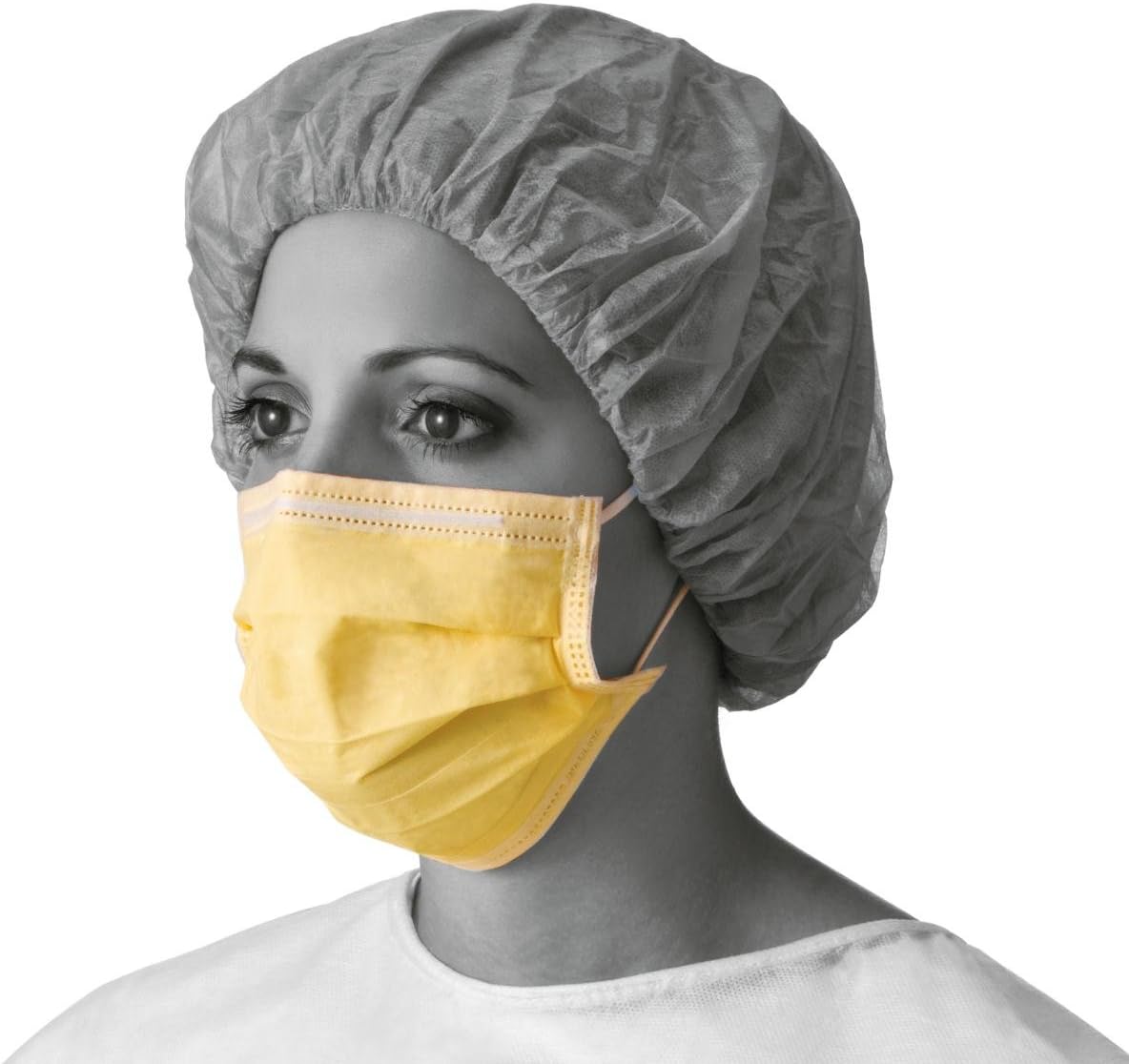 Download Amazon Com Isolation Face Masks With Earloops Yellow Cellulose Box Of 50 Health Personal Care PSD Mockup Templates