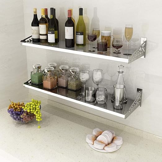 Estante de cocina para microondas y horno, de acero inoxidable ...