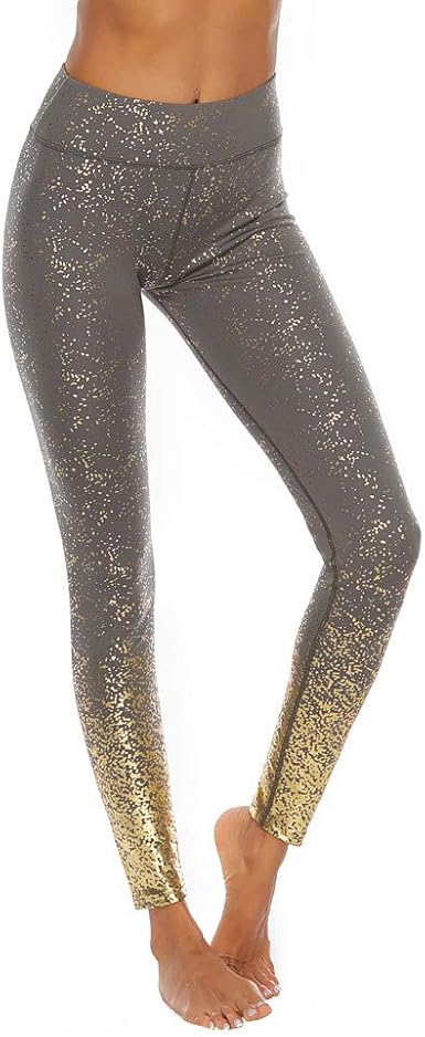 glitter workout leggings
