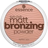 essence cosmetics Sun Club Matt Bronzing Powder 15g Natural Tan Mattifying