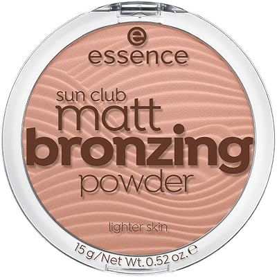 essence cosmetics Sun Club Matt Bronzing Powder 15g Natural Tan Mattifying