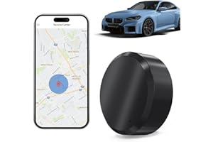 rvohbyy Mini GPS Tracker for Vehicles：Magnetic Real Time Car Tracker,Tracking Devices for Cars Hidden,Tracker Global Coverage