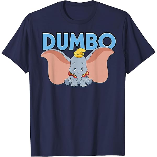 Amazon.com: Disney Classic Dumbo Circus Elephant T-Shirt T-Shirt