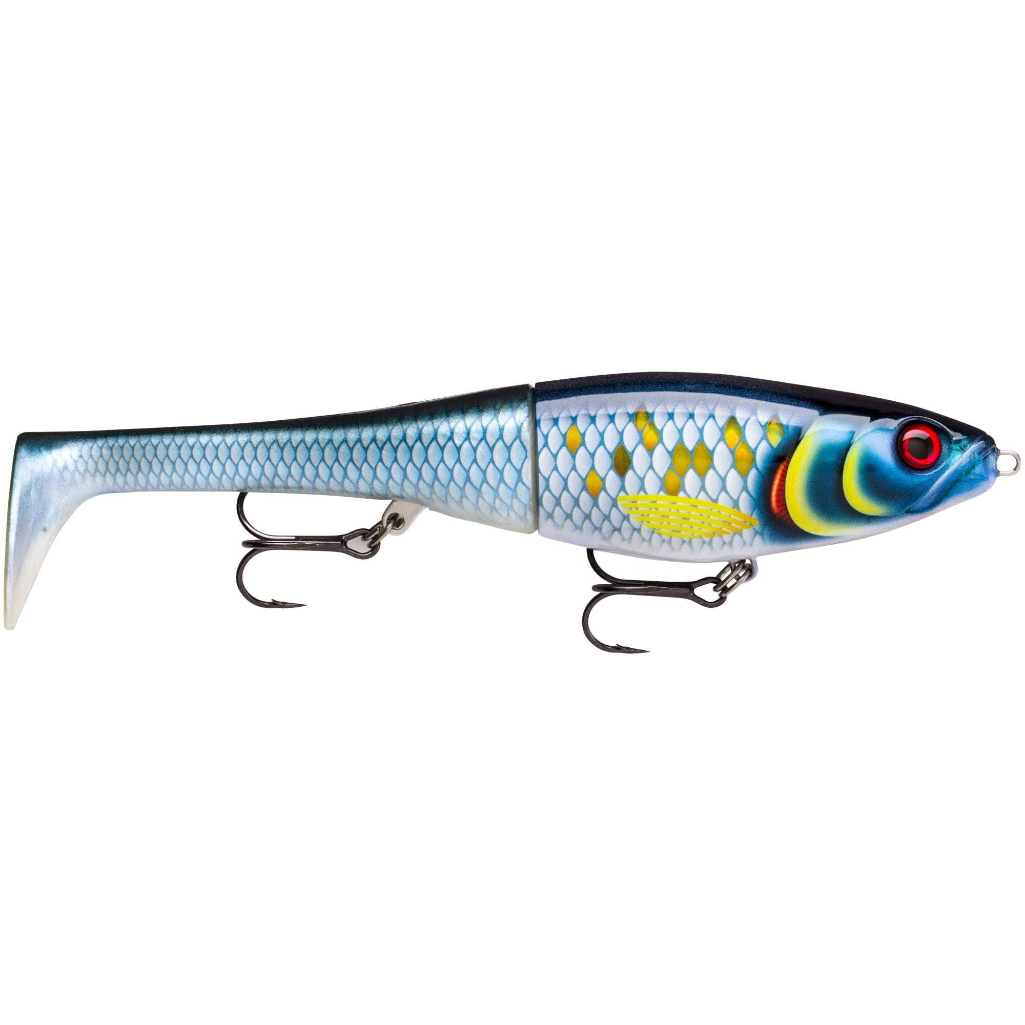 Rapala Unisex Adult X-Rap Peto Fishing Lure Artificial Bait with Soft Fishtail Freshwater Spinning Bait Running Depth 0.5-1m Fishing Lure 14 cm Made in Estonia Scaled Baitfsh, 14 cm / 39 g