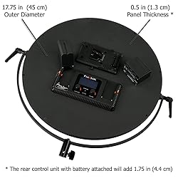 Fotodiox Pro FlapJack Studio (C-700RSV) Bicolor LED