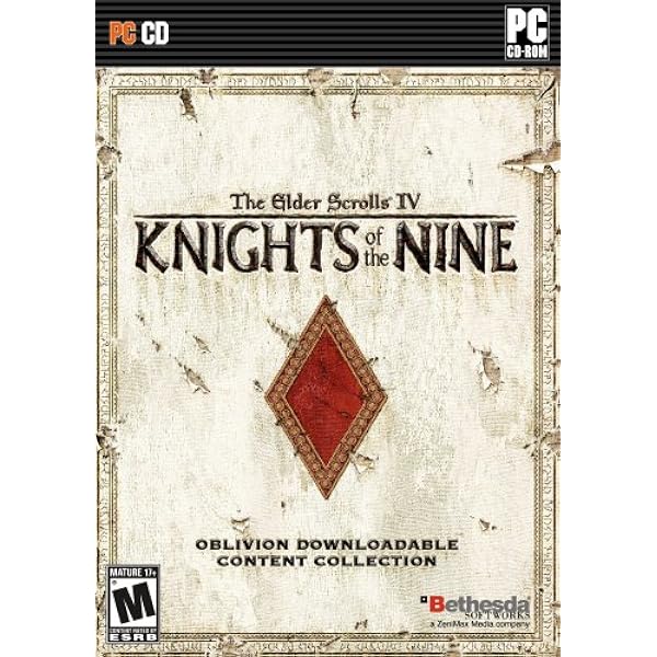 Amazon Com The Elder Scrolls Iv Knights Of The Nine Pc Video Games