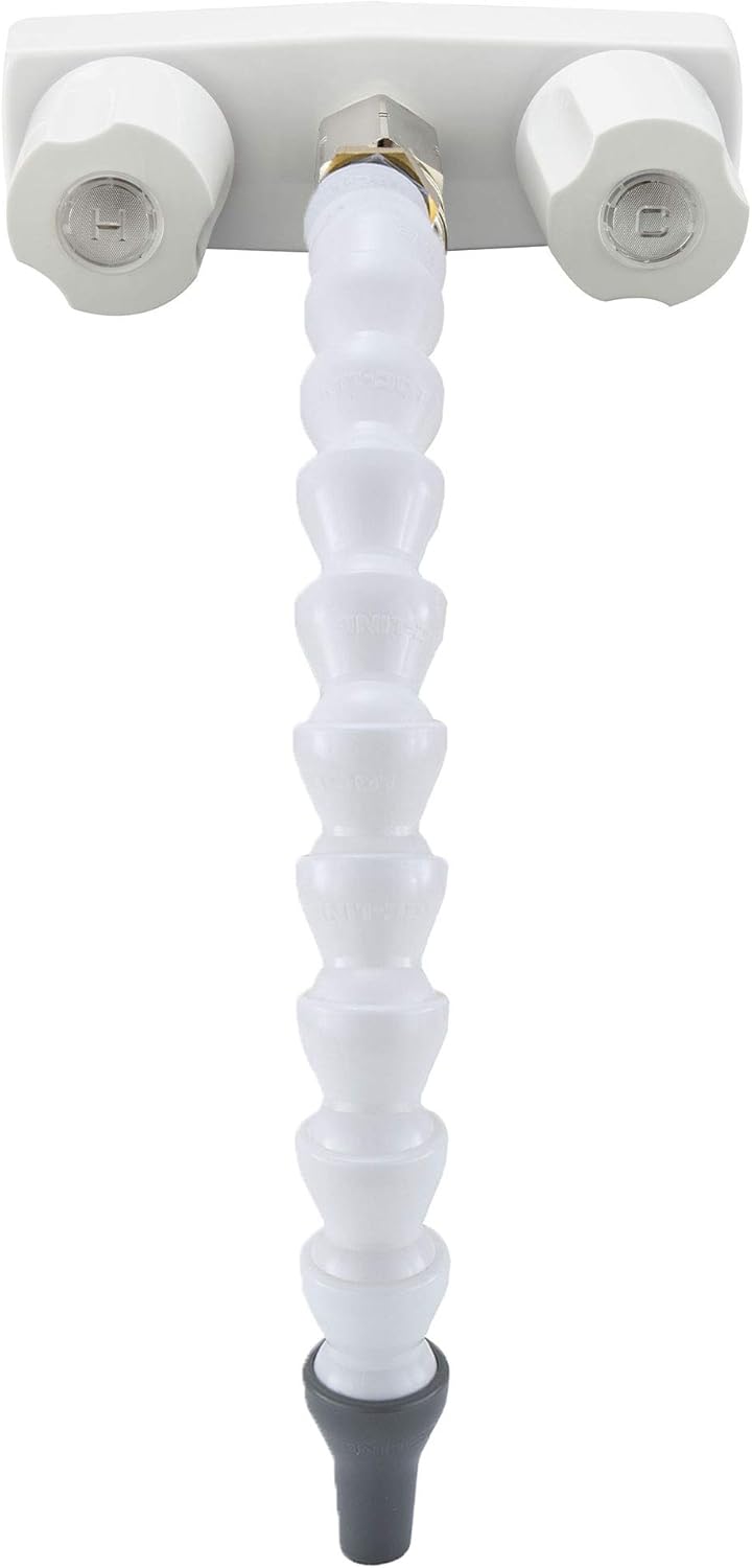 RecPro RV Exterior Faucet Hot/Cold High