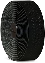 Fizik Tempo Bar Tape Microtex Bondcush Soft Black 3mm 2 End Plugs view 1