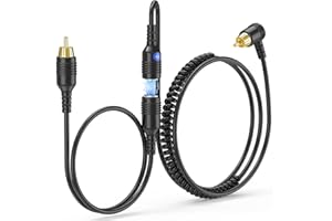 Mellbree Magnetic Cord for Electric Shield Heated, Snowmobile Helmet Heated Shield Cord Replacement Electric Shield Wire 150cm